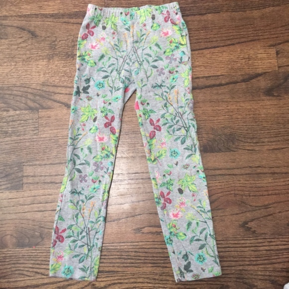 EUC Gap Kids Floral Legging Size‎ XS